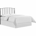 Templeton 55.25 x 76.75 x 1.12 in. Whitney Headboard - King Size, Black TE2442147